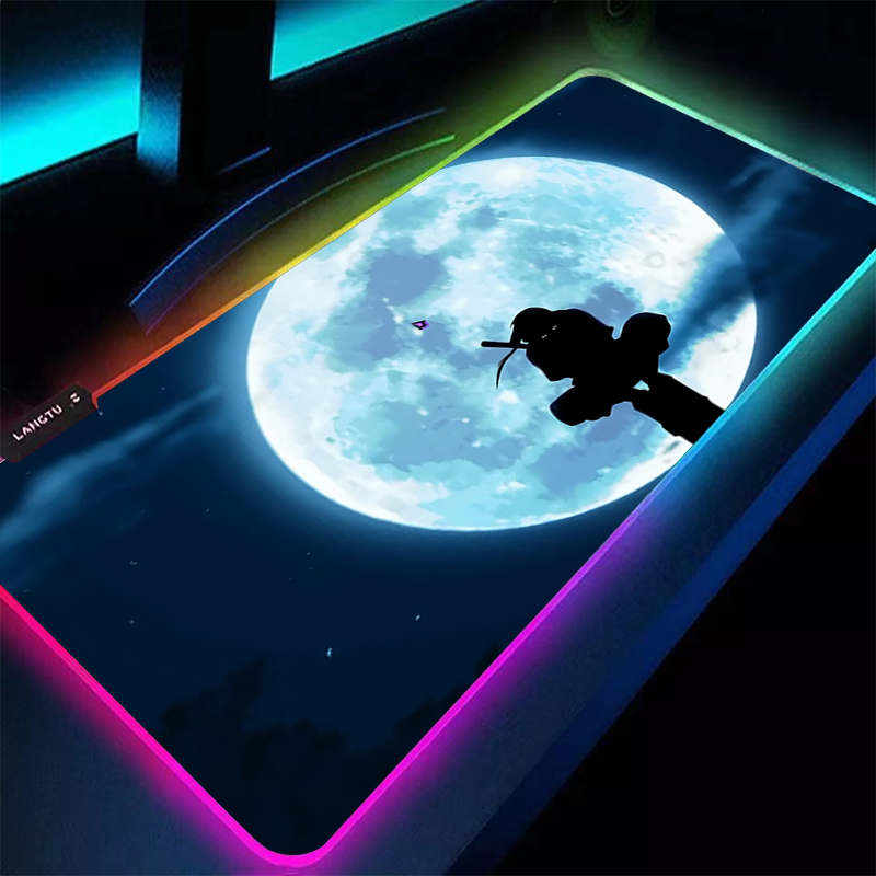 Esports Gaming Keyboard - RGB Grote Muismat 90x40 cm Naruto