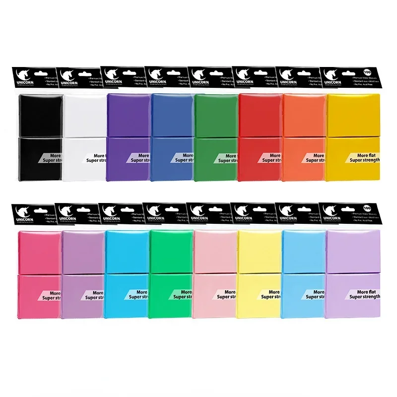 Esports Gaming Arm Sleeve - 100PCS 66x91mm Matte Standaard Maat Kaart