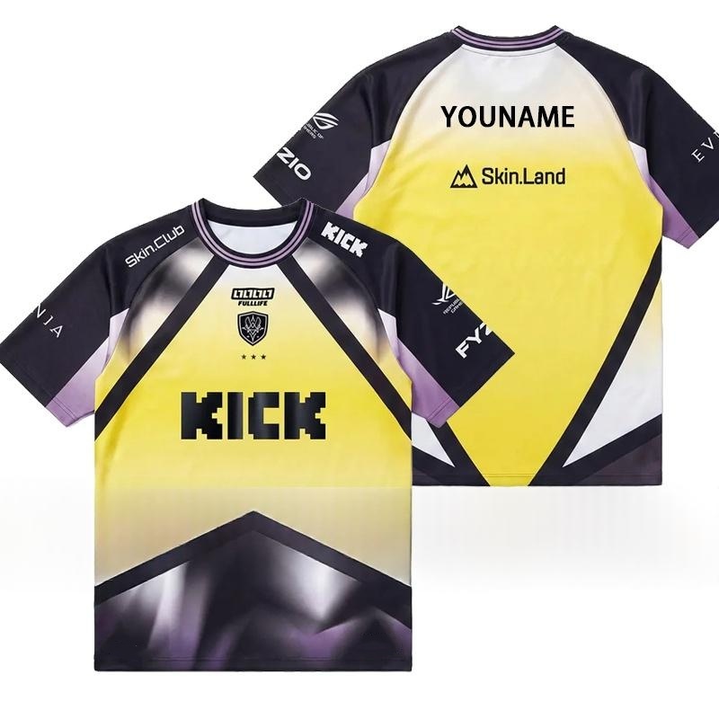 Esports Gaming Jersey Design - Gradient Design 2026 Team Vitality Heren