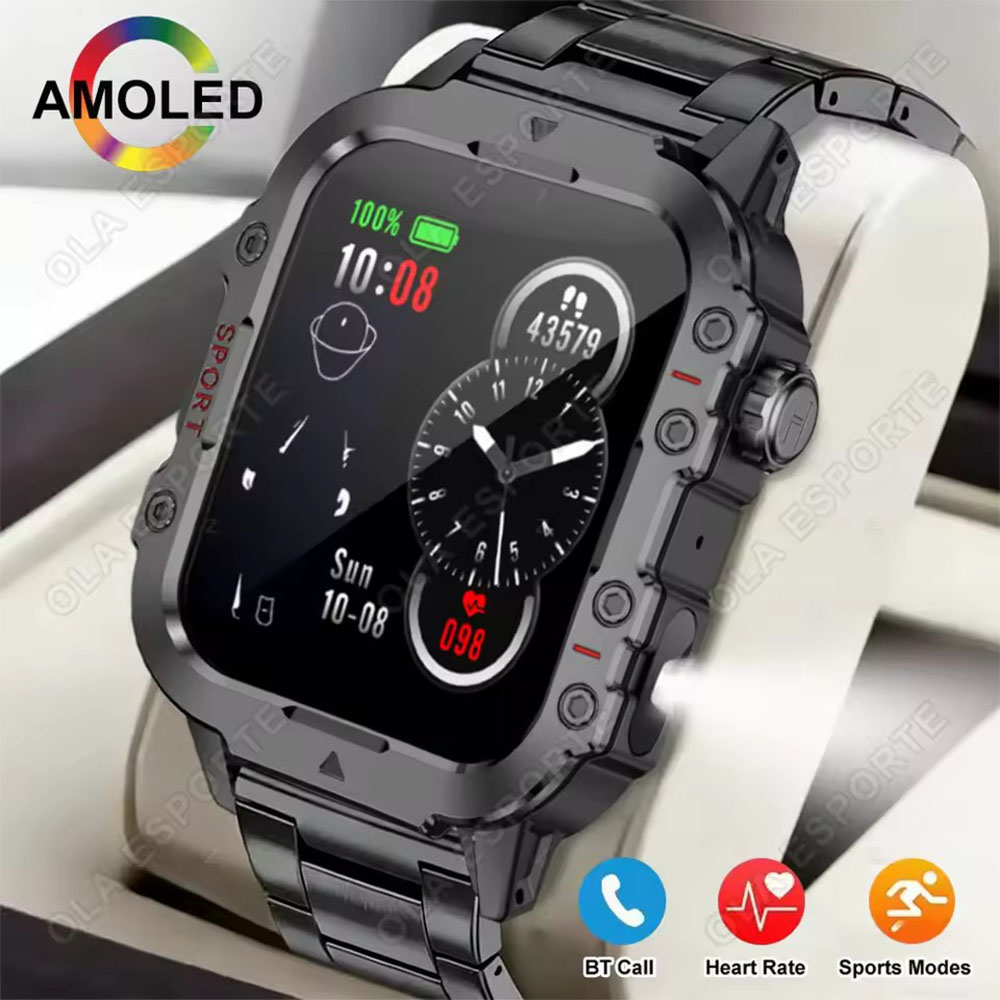 Phase Esports & Gaming Festival - Nieuwe LED Smartwatch voor heren, Bluetooth