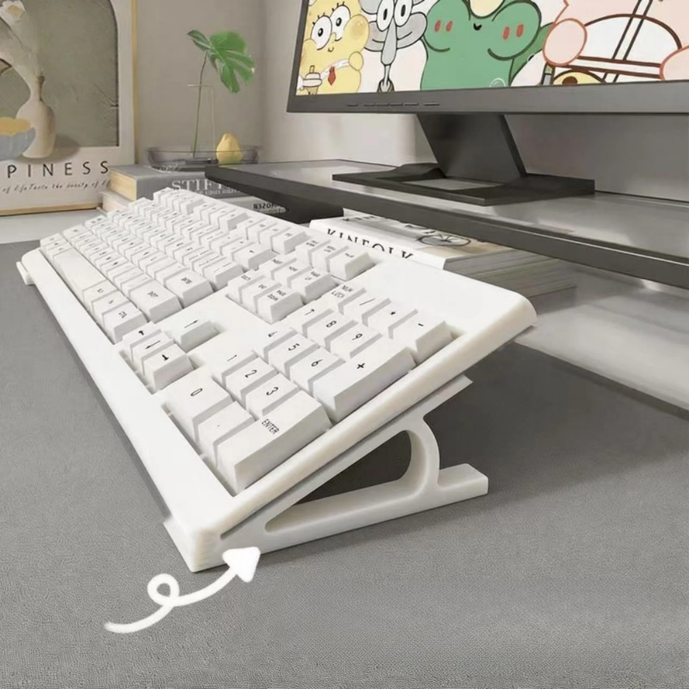 Esports Gaming Keyboard - 2-delige ergonomische toetsenbordverhoger voor kantoor- en