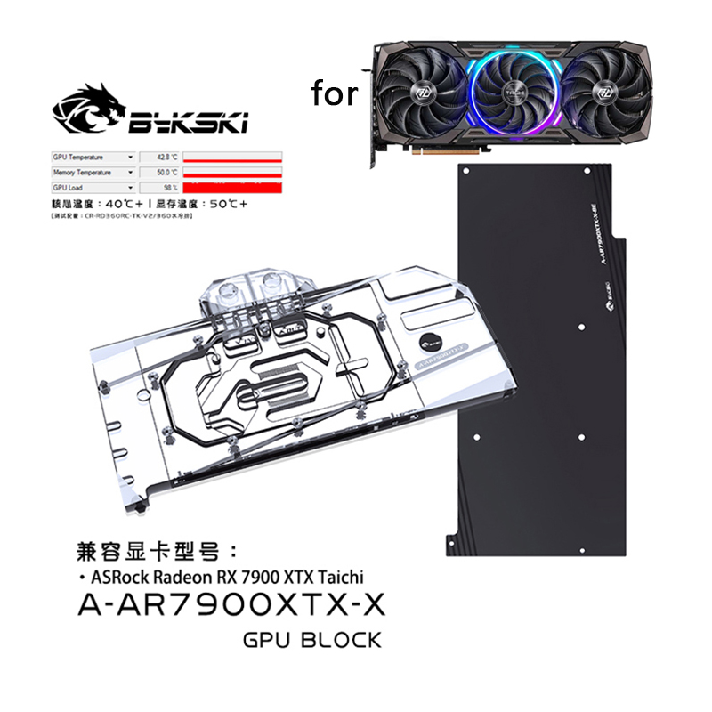 Bykski Waterblok Gebruik voor  - Amd Vga Rx 7900 Xtx recensie en prijs