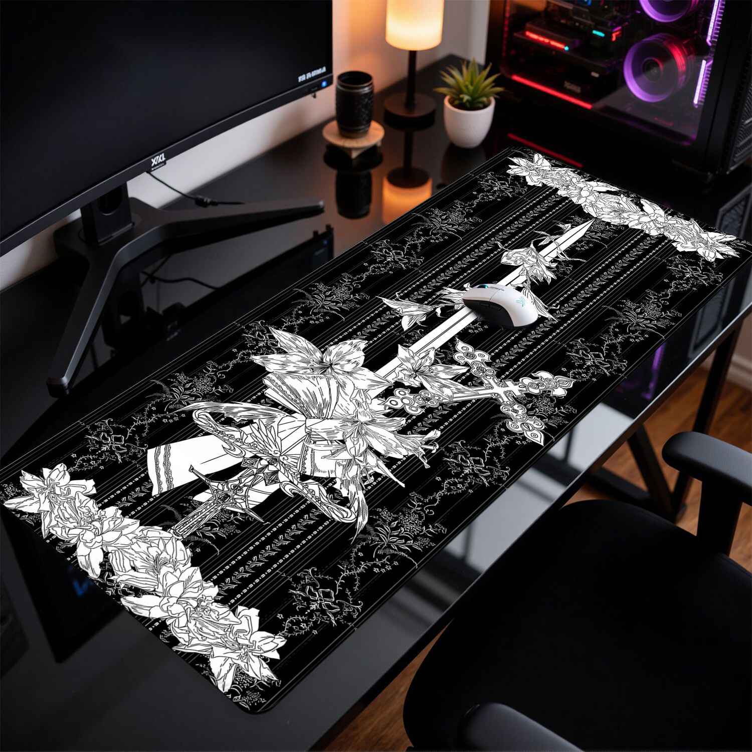 Divine Realm Gotische Gebouw M - Esports Gaming Desk recensie en prijs
