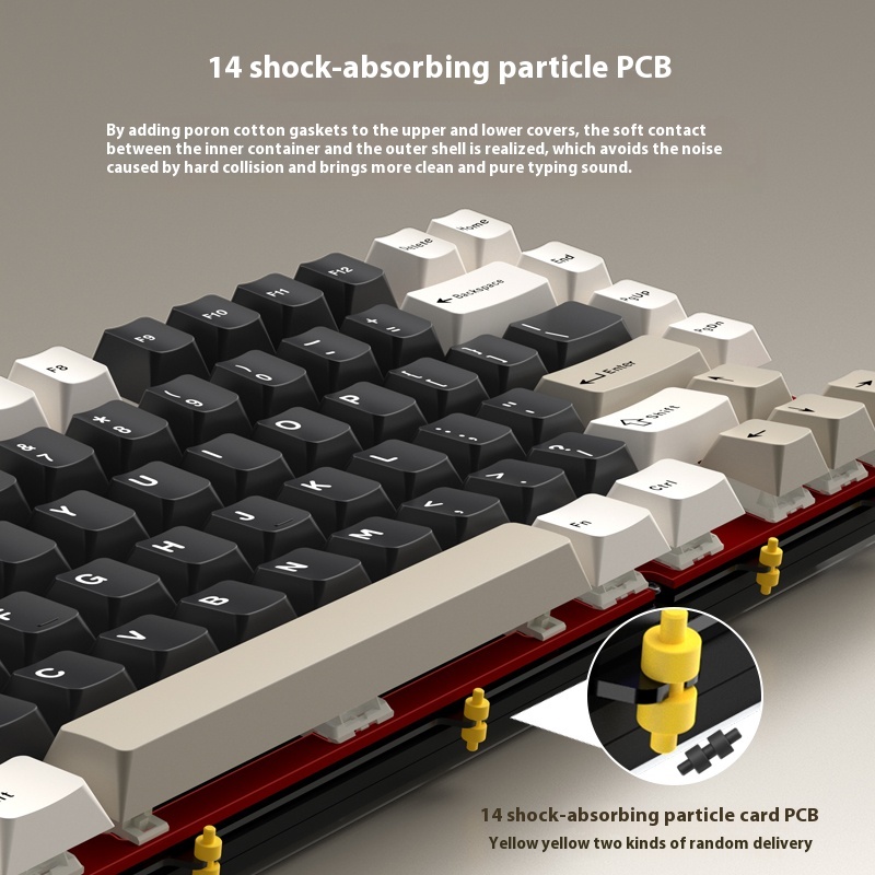 Draadloos Bluetooth RAINY75 aa - Esports Gaming Keyboard recensie en prijs