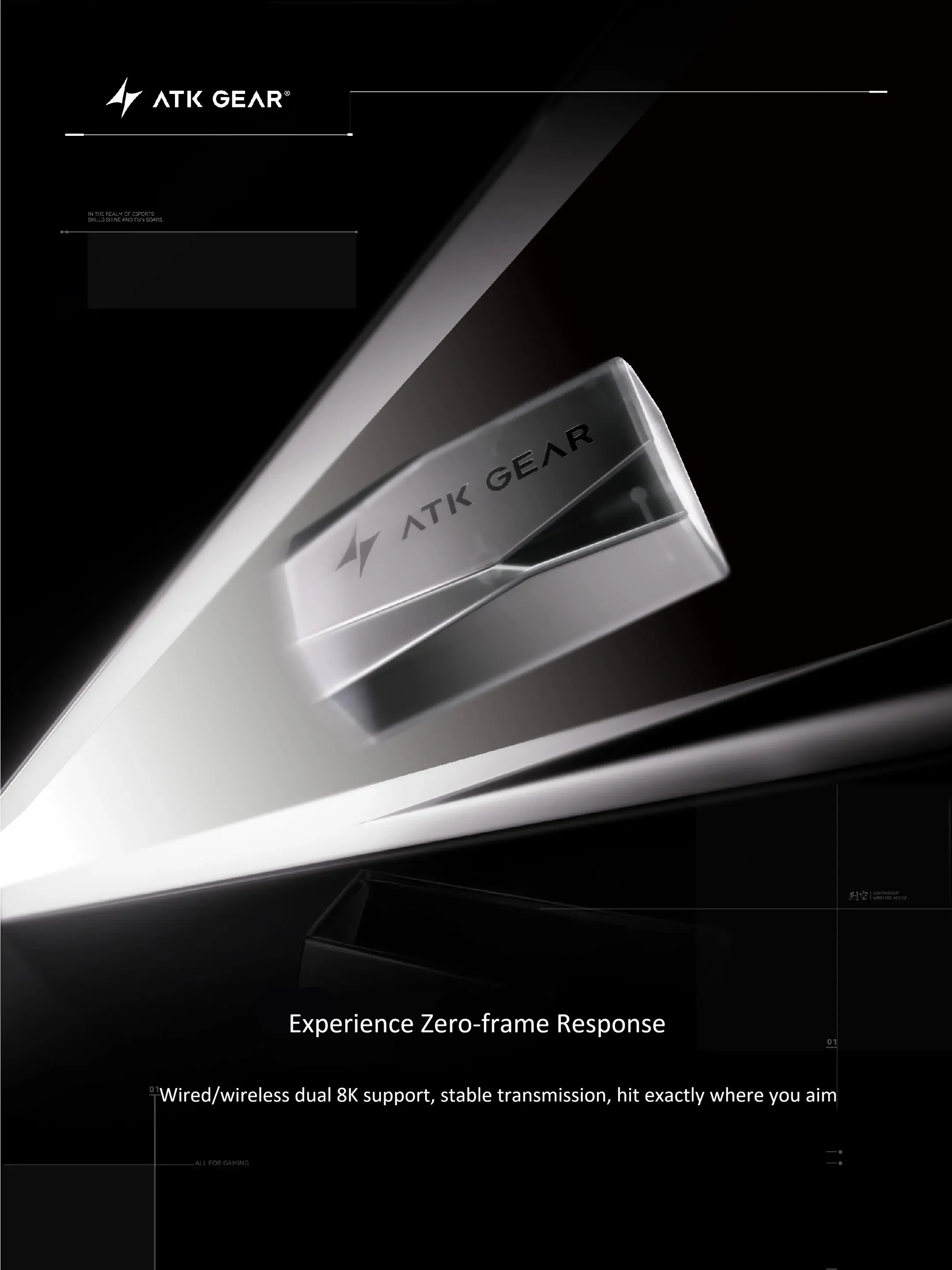ATK ZERO Fog-Translucent 39g U - Zero Esports Gaming Gear recensie en prijs