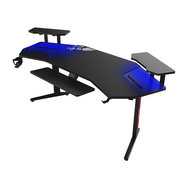 70-inch grote RGB LED verlicht - Esports Gaming Desk recensie en prijs