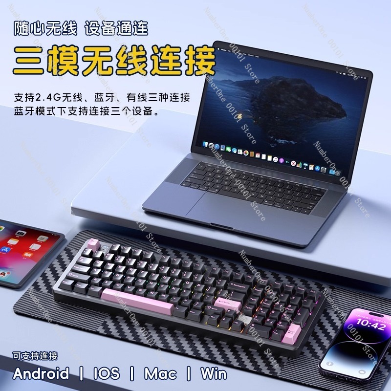Mechanisch toetsenbord van alu - Esports Gaming Keyboard recensie en prijs