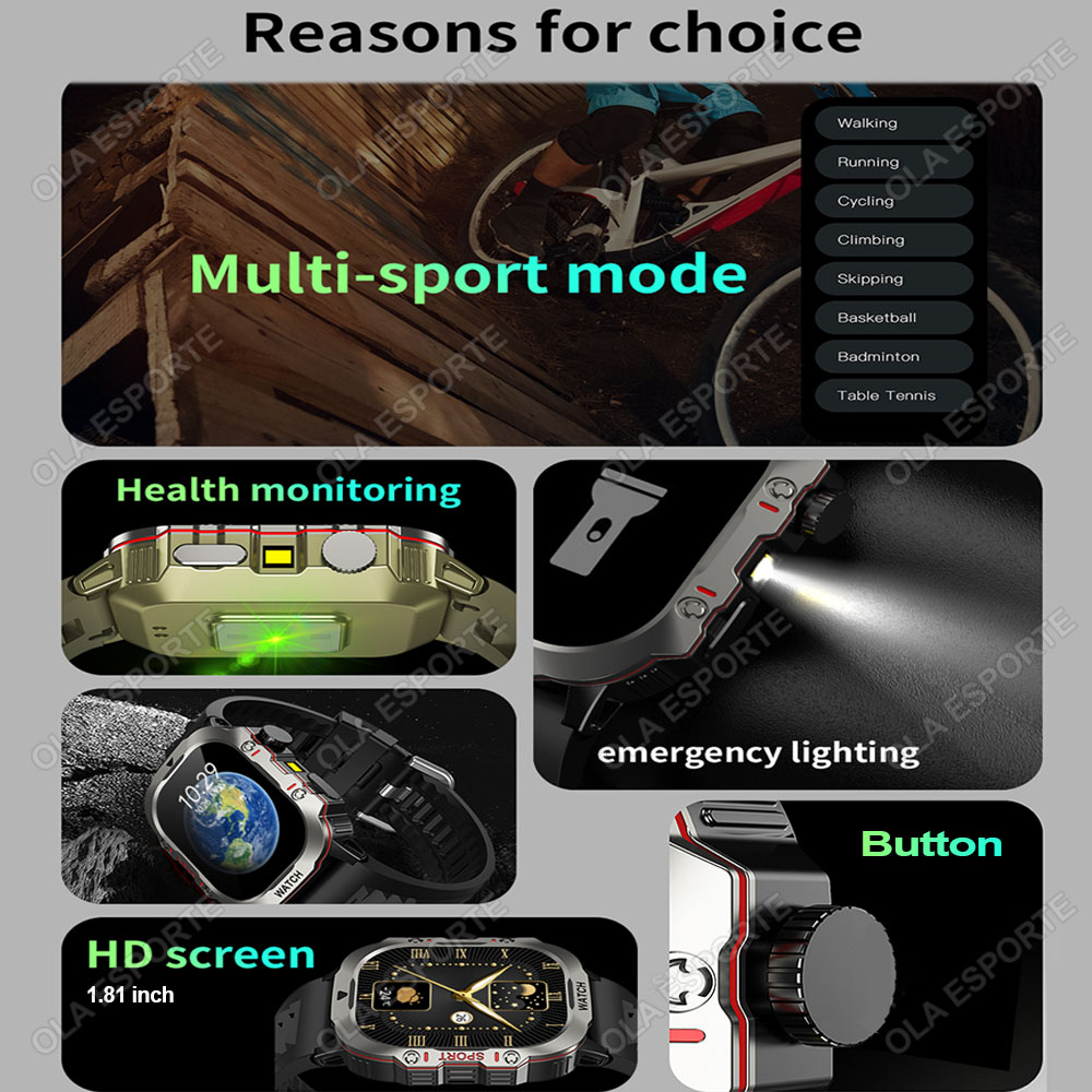 2026 Militaire Smartwatch GPS  - Phase Esports & Gaming Festival recensie en prijs