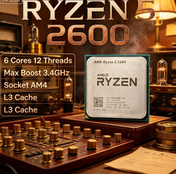 R5 2600 Desktop Gaming CPU 6 C - Esports Gaming Cafe recensie en prijs