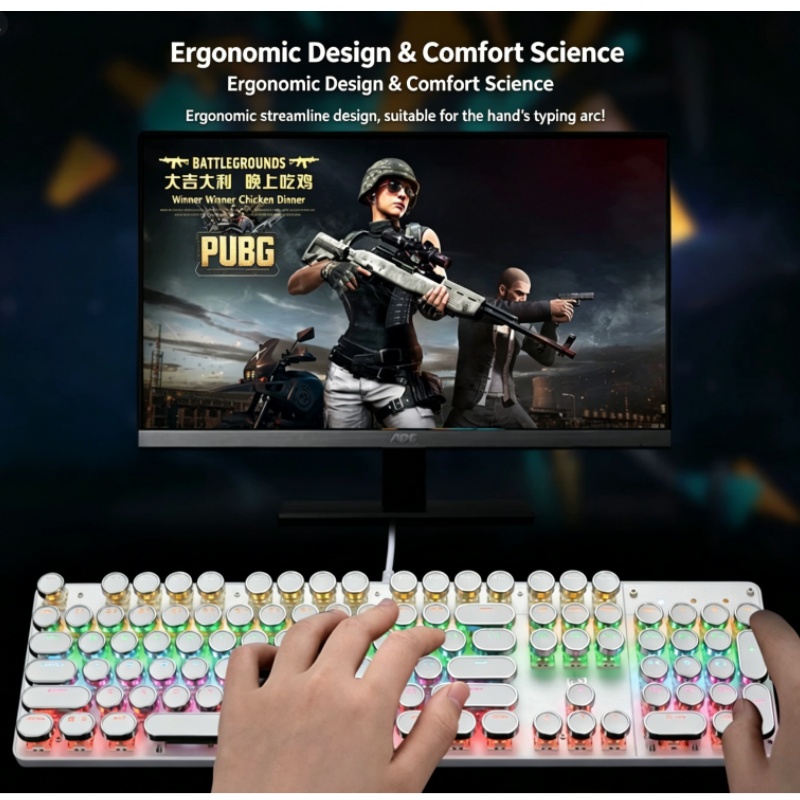 Steam Punk HJK920 Mechanisch B - Esports Gaming Cafe recensie en prijs
