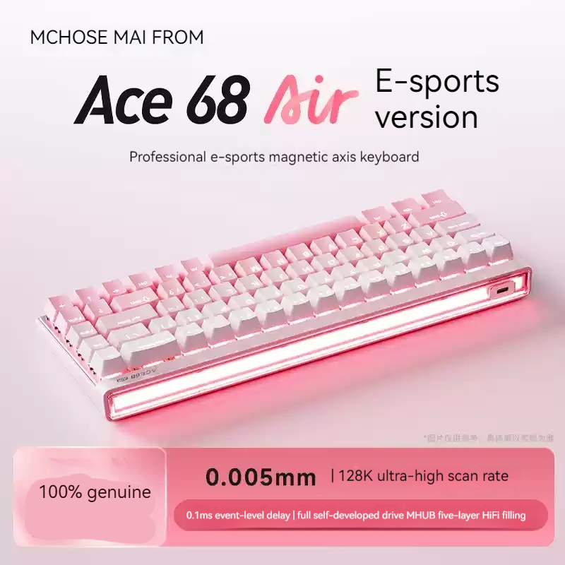 Mchose Ace68 Air magnetische a - Esports Gaming Keyboard recensie en prijs