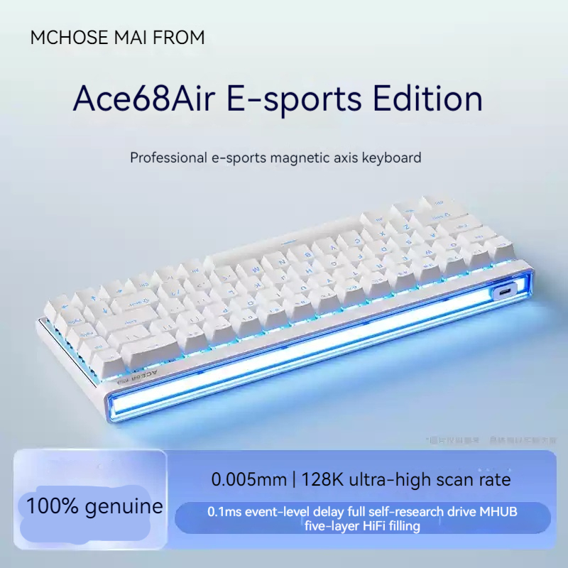 Mchose Ace68 Air magnetische a - Esports Gaming Keyboard recensie en prijs