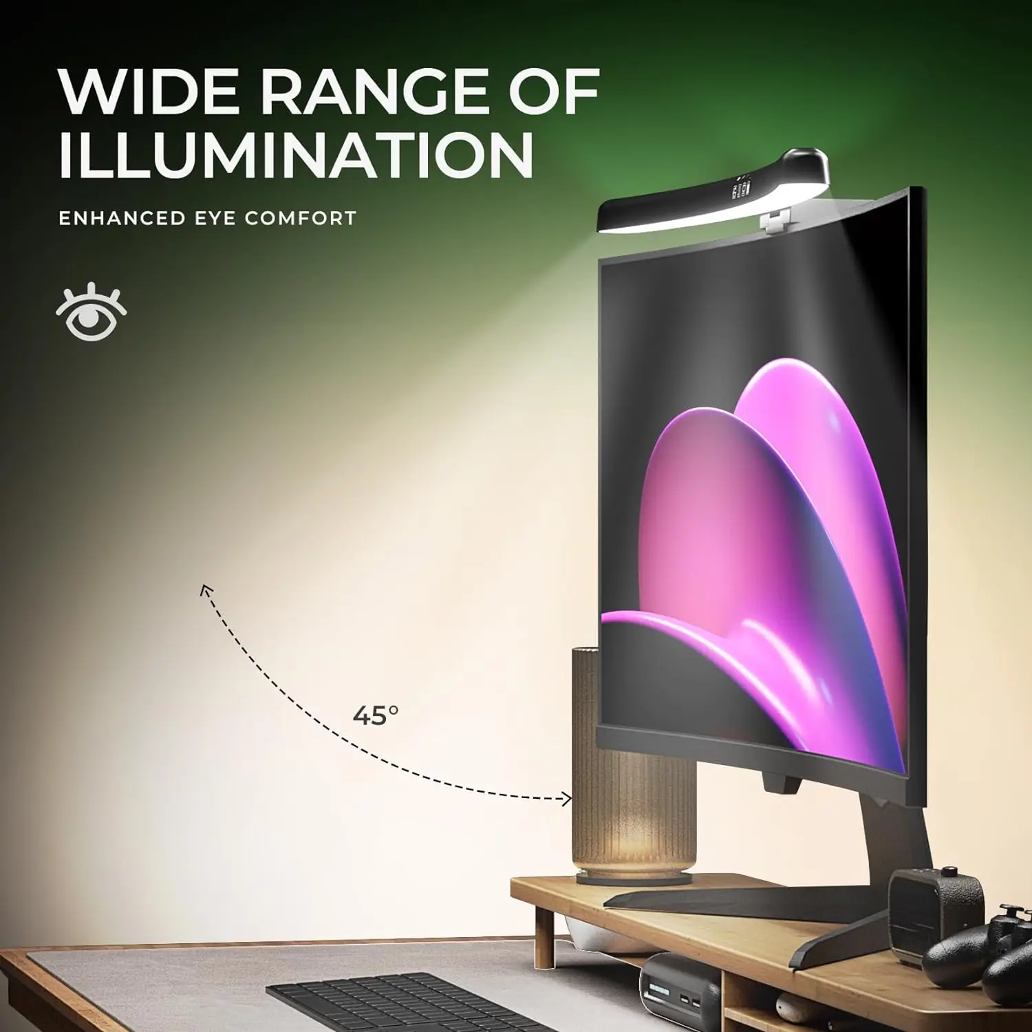 Computermonitor Lichtbalk RGB  - Esports Gaming Desk recensie en prijs